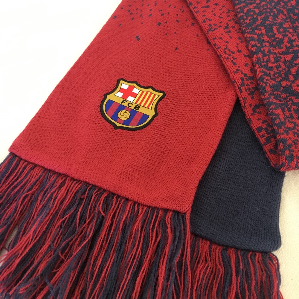 NIKE FCB Barcelona Unisex Scarf Red Navy Football